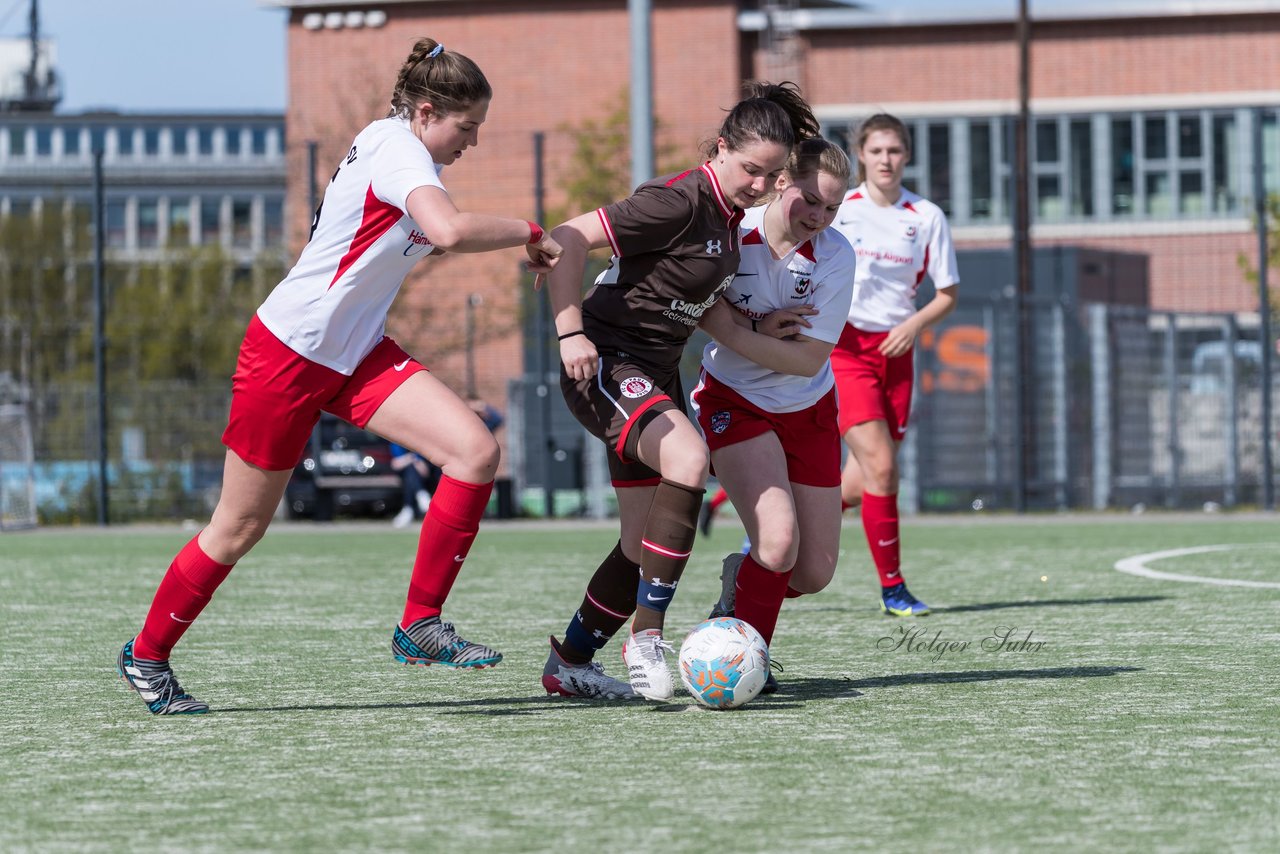 Bild 101 - wBJ St. Pauli - Walddoerfer : Ergebnis: 1:11